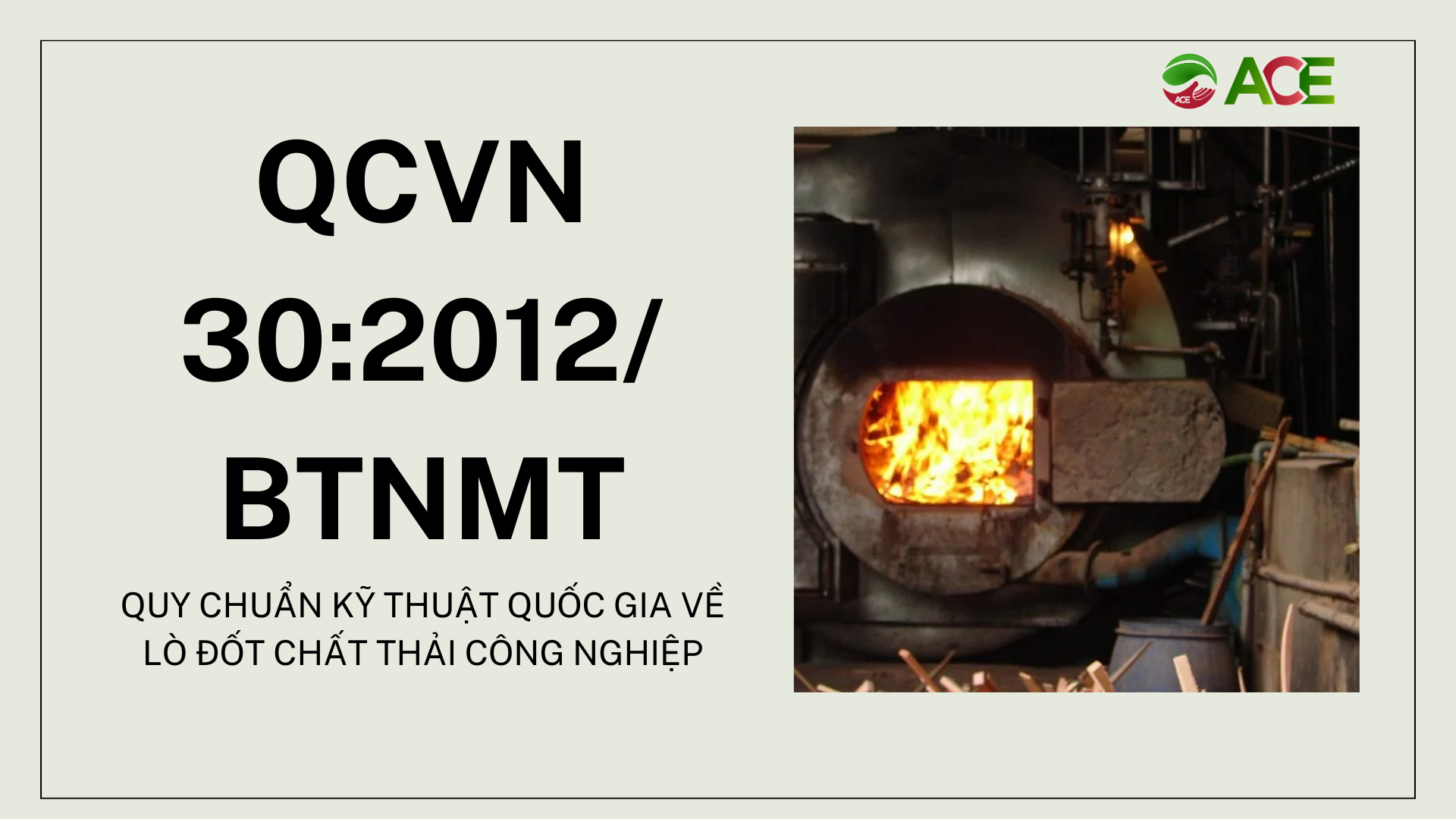 QCVN 30:2012/BTNMT